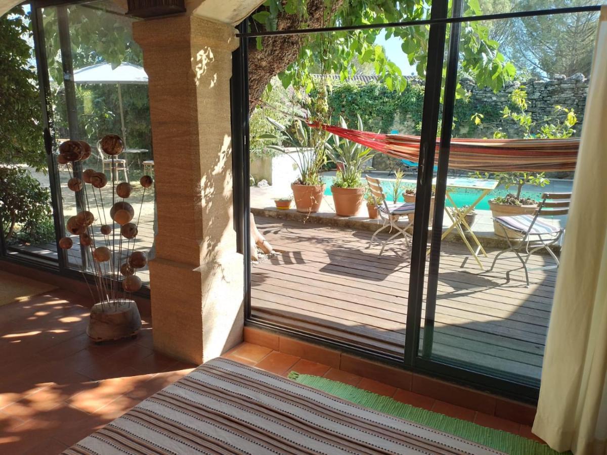 Charming Stone Villa With Pool & Garden Montaren-et-Saint-Médiers 外观 照片