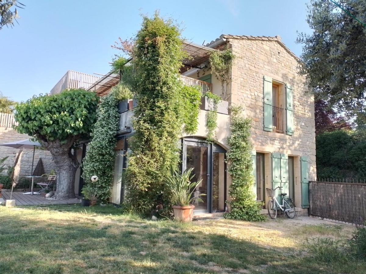 Charming Stone Villa With Pool & Garden Montaren-et-Saint-Médiers 外观 照片